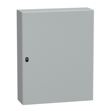 NSYS3D10825P - Wall mounted steel enclosure, Spacial S3D, plain door, with mounting plate, 1000x800x250mm, IP66, IK10 - Schneider Electric - Wall mounted steel enclosure, Spacial S3D, plain door, with mounting plate, 1000x800x250mm, IP66, IK10 - Schneider Electric - 0