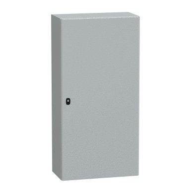 NSYS3D12630P - Wall mounted steel enclosure, Spacial S3D, plain door, with mounting plate, 1200x600x300mm, IP66, IK10 - Schneider Electric - Wall mounted steel enclosure, Spacial S3D, plain door, with mounting plate, 1200x600x300mm, IP66, IK10 - Schneider Electric - 0