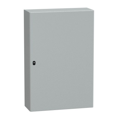 NSYS3D12830 - Wall mounted steel enclosure, Spacial S3D, plain door, without mounting plate, 1200x800x300mm, IP66, IK10 - Schneider Electric - Wall mounted steel enclosure, Spacial S3D, plain door, without mounting plate, 1200x800x300mm, IP66, IK10 - Schneider Electric - 0