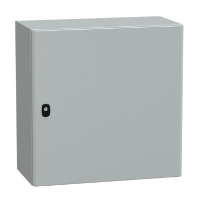 NSYS3D6630P - Wall mounted steel enclosure, Spacial S3D, plain door, with mounting plate, 600x600x300mm, IP66, IK10 - Schneider Electric - Wall mounted steel enclosure, Spacial S3D, plain door, with mounting plate, 600x600x300mm, IP66, IK10 - Schneider Electric - 0