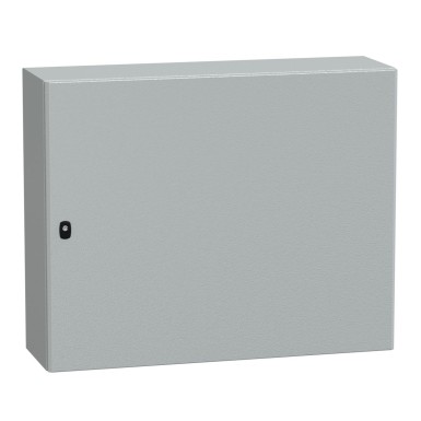 NSYS3D81030 - Wall mounted steel enclosure, Spacial S3D, plain door, without mounting plate, 800x1000x300mm, IP66, IK10 - Schneider Electric - Wall mounted steel enclosure, Spacial S3D, plain door, without mounting plate, 800x1000x300mm, IP66, IK10 - Schneider Electric - 0