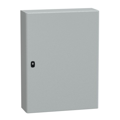 NSYS3D8620P - Wall mounted steel enclosure, Spacial S3D, plain door, with mounting plate, 800x600x200mm, IP66, IK10 - Schneider Electric - Wall mounted steel enclosure, Spacial S3D, plain door, with mounting plate, 800x600x200mm, IP66, IK10 - Schneider Electric - 0