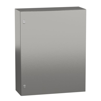 NSYS3X10830 - Wall mounted enclosure, Spacial S3X, stainless steel 304L, plain door, 1000x800x300mm, IP66 - Schneider Electric - Wall mounted enclosure, Spacial S3X, stainless steel 304L, plain door, 1000x800x300mm, IP66 - Schneider Electric - 0