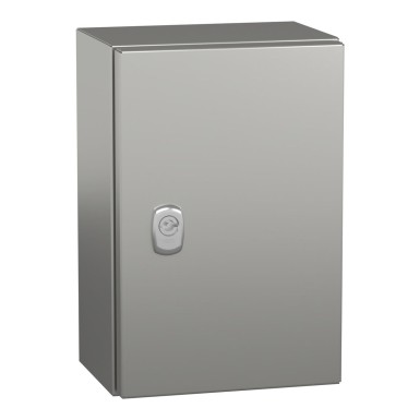 NSYS3X3215H - Wall mounted enclosure, Spacial S3X, stainless steel 316L, plain door, 300x200x150mm, IP66 - Schneider Electric - Wall mounted enclosure, Spacial S3X, stainless steel 316L, plain door, 300x200x150mm, IP66 - Schneider Electric - 0