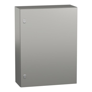 NSYS3X8625H - Wall mounted enclosure, Spacial S3X, stainless steel 316L, plain door, 800x600x250mm, IP66 - Schneider Electric - Wall mounted enclosure, Spacial S3X, stainless steel 316L, plain door, 800x600x250mm, IP66 - Schneider Electric - 0