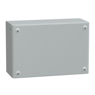 NSYSBM203012 - Metal industrial box plain door H200xW300xD120 IP66 IK10 RAL 7035 - Schneider Electric - Metal industrial box plain door H200xW300xD120 IP66 IK10 RAL 7035 - Schneider Electric - 0