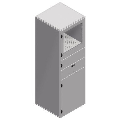 NSYSF18680PC - Spacial SF PC rack enclosure assembled 1800x600x800 mm - Schneider Electric - Spacial SF PC rack enclosure assembled 1800x600x800 mm - Schneider Electric - 0