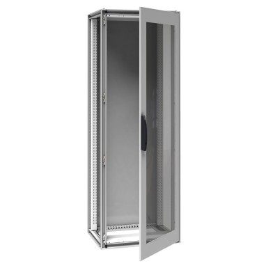 NSYSFP20760T - Spacial SFP 2000x700x600mm, IP 55, RAL7035, glazed door for Prisma P system - Schneider Electric - Spacial SFP 2000x700x600mm, IP 55, RAL7035, glazed door for Prisma P system - Schneider Electric - 0