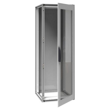 NSYSFP20780T - Spacial SFP 2000x700x800mm, IP 55, RAL7035, glazed door for Prisma P system - Schneider Electric - Spacial SFP 2000x700x800mm, IP 55, RAL7035, glazed door for Prisma P system - Schneider Electric - 0