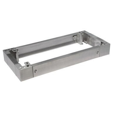 NSYSPXF12100H - Stainless 316L Frontal kit plinth W1200xH100 Add lateral kit for complete plinth - Schneider Electric - Stainless 316L Frontal kit plinth W1200xH100 Add lateral kit for complete plinth - Schneider Electric - 0