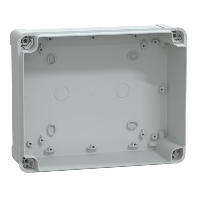 NSYTBS24198 - ABS box IP66 IK07 RAL7035 Int.H225W175D80 Ext.H241W194D194 Opaque cover H20 - Schneider Electric - ABS box IP66 IK07 RAL7035 Int.H225W175D80 Ext.H241W194D194 Opaque cover H20 - Schneider Electric - 1