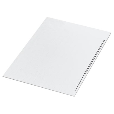 NSYTRABCP1 - Sheet of blank legend, Linergy TR, page A4 with 488 characters, size 15x4mm, for NSYTRABCV cables collars, set of 10 - Schneider Electric - Sheet of blank legend, Linergy TR, page A4 with 488 characters, size 15x4mm, for NSYTRABCV cables collars, set of 10 - Schneider Electric - 0