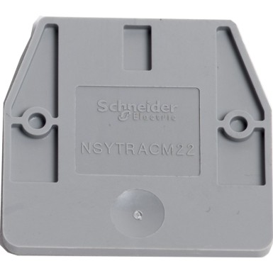 NSYTRACM22 - Cover plate, Linergy TR, 1mm width, for mini screw terminals NSYTRV-2M, , grey, Set of 50 - Schneider Electric - Cover plate, Linergy TR, 1mm width, for mini screw terminals NSYTRV-2M, , grey, Set of 50 - Schneider Electric - 0