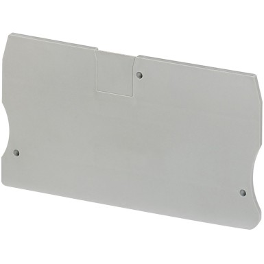 NSYTRACR162 - Cover plate, Linergy TR, 2.2mm width, 2 points, for spring terminals NSYTRR162, grey, Set of 50 - Schneider Electric - Cover plate, Linergy TR, 2.2mm width, 2 points, for spring terminals NSYTRR162, grey, Set of 50 - Schneider Electric - 0