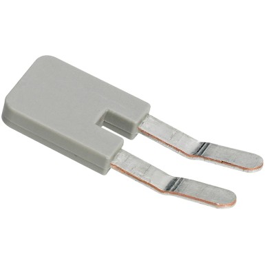 NSYTRALM22 - Plug-in bridge, Linergy TR, 2 points, for mini spring terminals NSYTRR24M, 2 way, grey, set of 10 - Schneider Electric - Plug-in bridge, Linergy TR, 2 points, for mini spring terminals NSYTRR24M, 2 way, grey, set of 10 - Schneider Electric - 0