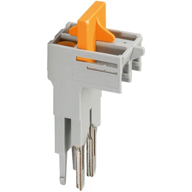 NSYTRASJ2 - Switching jumper, Linergy TR, 2 points, for NSYTRV62TTD terminal, pluggable, orange, set of 10 - Schneider Electric - Switching jumper, Linergy TR, 2 points, for NSYTRV62TTD terminal, pluggable, orange, set of 10 - Schneider Electric - 0