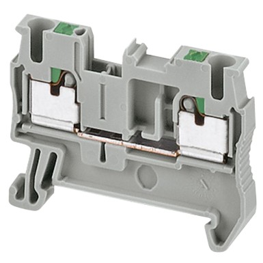 NSYTRP22AR - Terminal block, Linergy TR, push-in type, feed through, 2 points, 2.5mmІ, orange, set of 50 - Schneider Electric - Terminal block, Linergy TR, push-in type, feed through, 2 points, 2.5mmІ, orange, set of 50 - Schneider Electric - 0