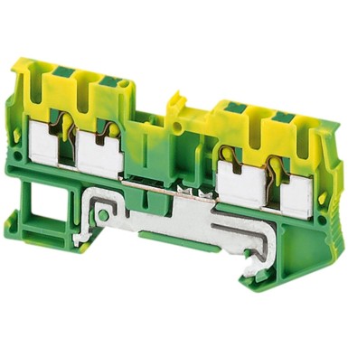 NSYTRP24PE - PUSHIN TERMINAL, PROTECTIVE EARTH, 4 POINTS, 2,5MMІ, GREENYELLOW - Schneider Electric - PUSHIN TERMINAL, PROTECTIVE EARTH, 4 POINTS, 2,5MMІ, GREENYELLOW - Schneider Electric - 0