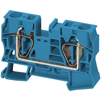 NSYTRR162BL - Terminal block, Linergy TR, spring type, feed through, 2 points, 16mmІ, blue - Schneider Electric - Terminal block, Linergy TR, spring type, feed through, 2 points, 16mmІ, blue - Schneider Electric - 0