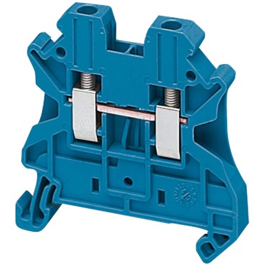 NSYTRV22BL - Screw terminal - passing - 2 points - 2.5mmІ - blue - Schneider Electric - Screw terminal - passing - 2 points - 2.5mmІ - blue - Schneider Electric - 0