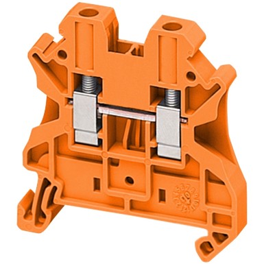 NSYTRV42AR - SCREW TERMINAL, FEED THROUGH, 2 POINTS, 4MMІ , ORANGE - Schneider Electric - SCREW TERMINAL, FEED THROUGH, 2 POINTS, 4MMІ , ORANGE - Schneider Electric - 0