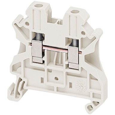 NSYTRV42WH - SCREW TERMINAL, FEED THROUGH, 2 POINTS, 4MMІ , WHITE - Schneider Electric - SCREW TERMINAL, FEED THROUGH, 2 POINTS, 4MMІ , WHITE - Schneider Electric - 0