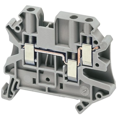 NSYTRV43 - Screw terminal - passing - 3 points - 4mmІ - gray - Schneider Electric - Screw terminal - passing - 3 points - 4mmІ - gray - Schneider Electric - 0