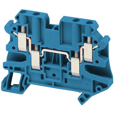 NSYTRV44BL - SCREW TERMINAL, FEED THROUGH, 4 POINTS, 4MMІ , BLUE - Schneider Electric - SCREW TERMINAL, FEED THROUGH, 4 POINTS, 4MMІ , BLUE - Schneider Electric - 0