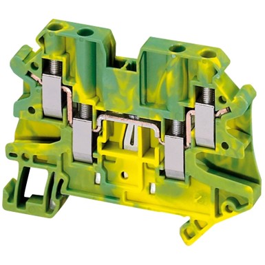 NSYTRV44PE - SCREW TERMINAL, PROTECTIVE EARTH, 4 POINTS, 4MMІ, GREENYELLOW - Schneider Electric - SCREW TERMINAL, PROTECTIVE EARTH, 4 POINTS, 4MMІ, GREENYELLOW - Schneider Electric - 0