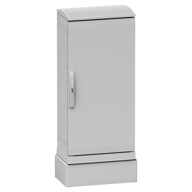 NSYZZ2124G - Polyester glassreinf. plinth for encl PLAZ(T)124 front opening IP44IK10 RAL7035 - Schneider Electric - Polyester glassreinf. plinth for encl PLAZ(T)124 front opening IP44IK10 RAL7035 - Schneider Electric - 0