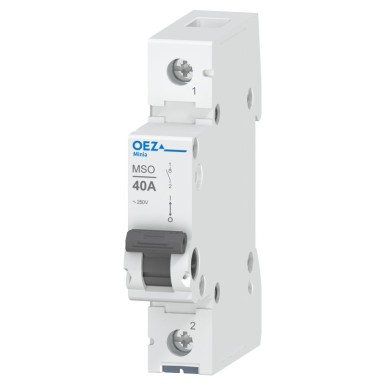 OEZ:42334 - In 40 A, Ue AC 250 V, 1-pole - OEZ - In 40 A, Ue AC 250 V, 1-pole - OEZ - 0