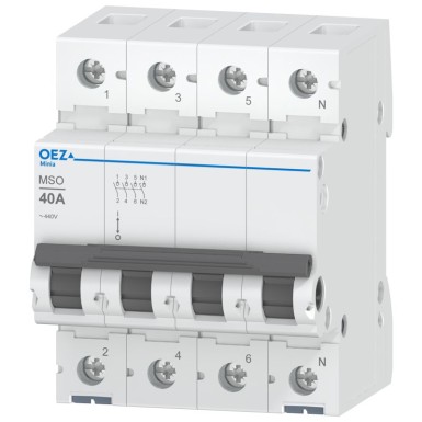 OEZ:42337 - In 40 A, Ue AC 250/440 V, 3+N-pole - OEZ - In 40 A, Ue AC 250/440 V, 3+N-pole - OEZ - 0