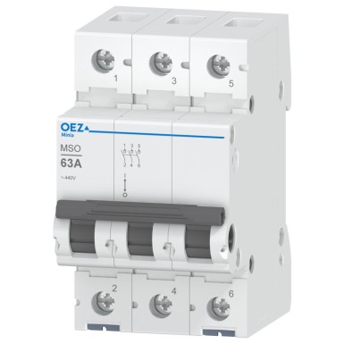 OEZ:42339 - In 63 A, Ue AC 250/440 V, 3-pole - OEZ - In 63 A, Ue AC 250/440 V, 3-pole - OEZ - 0