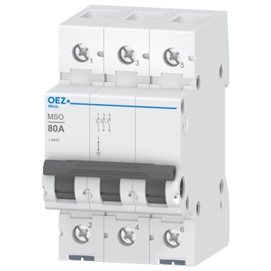 OEZ:42343 - In 80 A, Ue AC 250/440 V, 3-pole - OEZ - In 80 A, Ue AC 250/440 V, 3-pole - OEZ - 0