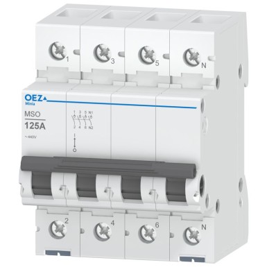 OEZ:42353 - In 125 A, Ue AC 250/440 V, 3+N-pole - OEZ - In 125 A, Ue AC 250/440 V, 3+N-pole - OEZ - 0