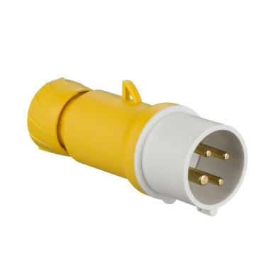 PKE16M414 - PratiKa wander plug straight 16 A 3P + E 100...130 V AC IP44 - Schneider Electric - PratiKa wander plug straight 16 A 3P + E 100...130 V AC IP44 - Schneider Electric - 0