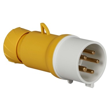 PKE32M415 - PratiKa wander plug straight 32 A 3P + N + E 100...130 V AC IP44 - Schneider Electric - PratiKa wander plug straight 32 A 3P + N + E 100...130 V AC IP44 - Schneider Electric - 0