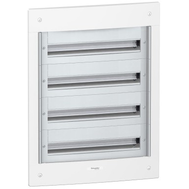 PRA22424 - Pragma recessed enclosure 4 x 24 modules 160 A without door - Schneider Electric - Pragma recessed enclosure 4 x 24 modules 160 A without door - Schneider Electric - 0