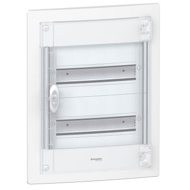 PRA24213 - Pragma flush enclosure IP40 2 x 13 modules transparent door - Schneider Electric - Pragma flush enclosure IP40 2 x 13 modules transparent door - Schneider Electric - 0