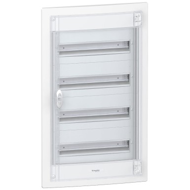 PRA24418 - Pragma flush enclosure IP40 4 x 18 modules transparent door - Schneider Electric - Pragma flush enclosure IP40 4 x 18 modules transparent door - Schneider Electric - 0