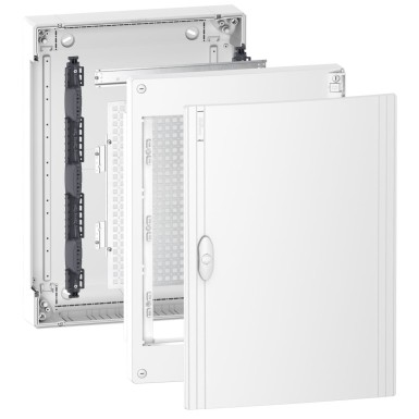 PRA318SU - Pragma surface enclosure Universal IP40 3 x 18 modules plain door - Schneider Electric - Pragma surface enclosure Universal IP40 3 x 18 modules plain door - Schneider Electric - 0