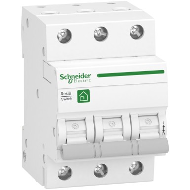 R9S64363 - RESI9 SWITCH DISCONNECTOR 3P 63A - Schneider Electric - RESI9 SWITCH DISCONNECTOR 3P 63A - Schneider Electric - 0