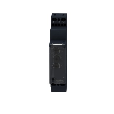 RE17RMEMU - Harmony, Modular timing relay, 8 A, 1 CO, 0.1 s..10 h, multifunction, 24 V DC / 24...240 V AC/DC - Schneider Electric - Harmony, Modular timing relay, 8 A, 1 CO, 0.1 s..10 h, multifunction, 24 V DC / 24...240 V AC/DC - Schneider Electric - 4