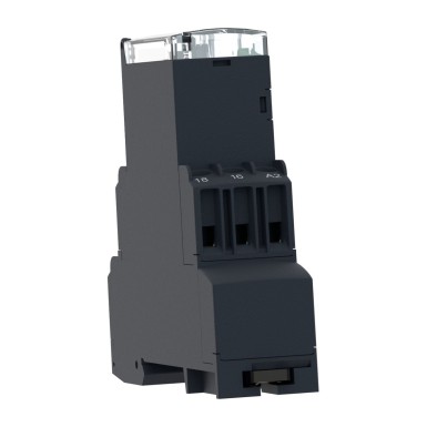 RE22R1ACMR - Harmony, Modular timing relay, 8 A, 1 CO, 0.05 s?¦300 h, dual function, 24...240 V AC/DC - Schneider Electric - Harmony, Modular timing relay, 8 A, 1 CO, 0.05 s?¦300 h, dual function, 24...240 V AC/DC - Schneider Electric - 8