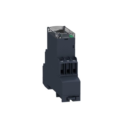 RE22R1MAMR - Harmony, Modular timing relay, 8 A, 1 CO, 0.05 s?¦300 h, on delay, 24...240 V AC/DC - Schneider Electric - Harmony, Modular timing relay, 8 A, 1 CO, 0.05 s?¦300 h, on delay, 24...240 V AC/DC - Schneider Electric - 3