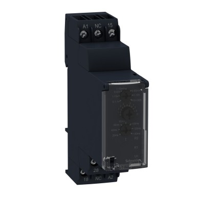 RE22R1QMQ - Harmony, Modular timing relay, 8 A, 1 CO, 0.05 s?¦300 h, star delta , 230?¦440 V AC - Schneider Electric - Harmony, Modular timing relay, 8 A, 1 CO, 0.05 s?¦300 h, star delta , 230?¦440 V AC - Schneider Electric - 0