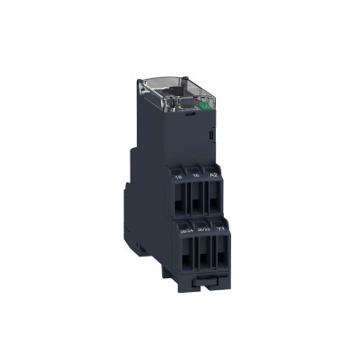 RE22R2CMR - Harmony, Modular timing relay, 8 A, 2 CO, 0.05 s...300 h, off delay, 24...240 V AC/DC - Schneider Electric - Harmony, Modular timing relay, 8 A, 2 CO, 0.05 s...300 h, off delay, 24...240 V AC/DC - Schneider Electric - 1