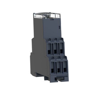 RE22R2MMU - Harmony, Modular timing relay, 8 A, 2 CO, 0.1 s?¦100 h, multifunction, 24 V DC / 24...240 V AC/DC - Schneider Electric - Harmony, Modular timing relay, 8 A, 2 CO, 0.1 s?¦100 h, multifunction, 24 V DC / 24...240 V AC/DC - Schneider Electric - 4