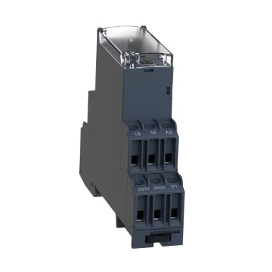 RE22R2MMW - Harmony, Modular timing relay, 8 A, 2 CO, 0.1 s?¦100 h, multifunction, 12..240 V AC/DC - Schneider Electric - Harmony, Modular timing relay, 8 A, 2 CO, 0.1 s?¦100 h, multifunction, 12..240 V AC/DC - Schneider Electric - 5