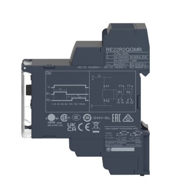 RE22R2QGMR - Harmony Time RE22 - time relay - 2OF - Qg - 1s to 300h - 24V to 240VACDC - Schneider Electric - Harmony Time RE22 - time relay - 2OF - Qg - 1s to 300h - 24V to 240VACDC - Schneider Electric - 4